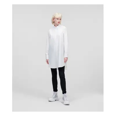 Košile karl lagerfeld ikonik 2.0 tunic white