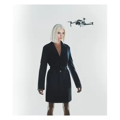 Kabát karl lagerfeld klxcd reversable coat charcoal