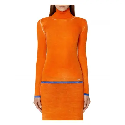 Svetr diesel m-aribelle knitwear celosia orange