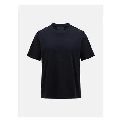 Tričko peak performance m original small logo tee black/black