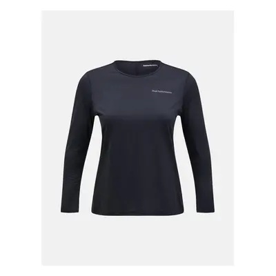 Tričko peak performance w fly ls black/black