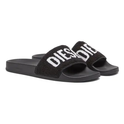 Pantofle diesel mayemi sa-mayemi cc w sandals black/white2