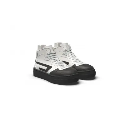 Tenisky diesel ukiyo s-ukiyo mid sneakers black/white