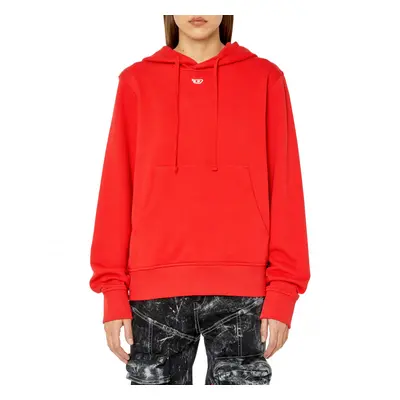 Mikina diesel s-ginn-hood-d sweat-shirt chinese red