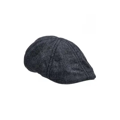 Čepice camel active flat cap indigo