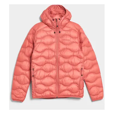 Bunda peak performance m helium down hood jacket trek pink/5bh warm blush