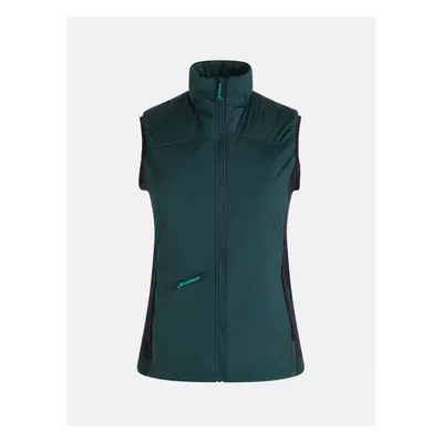 Vesta peak performance w windstopper vest scarab green/blue shadow