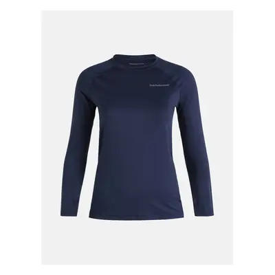 Termo prádlo peak performance w spirit crew blue shadow/blue shadow