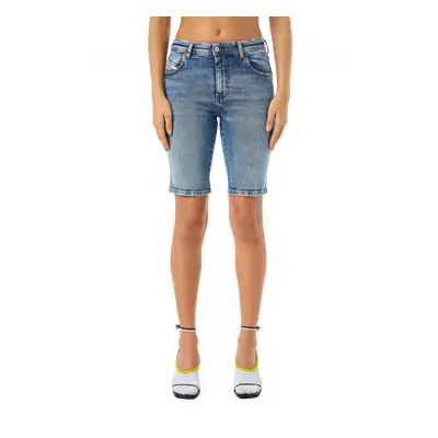 Šortky diesel de-ginny shorts blue