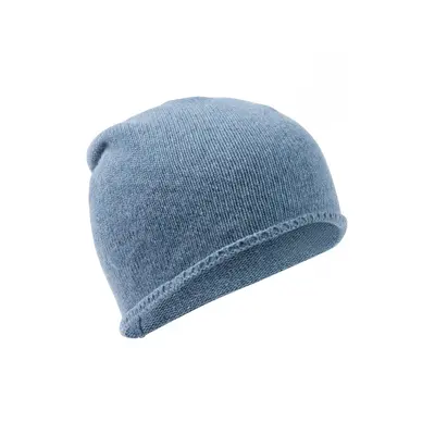 Čepice camel active knitted beanie bleach blue