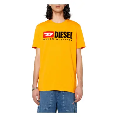 Tričko diesel t-diegor-div t-shirt flame orange