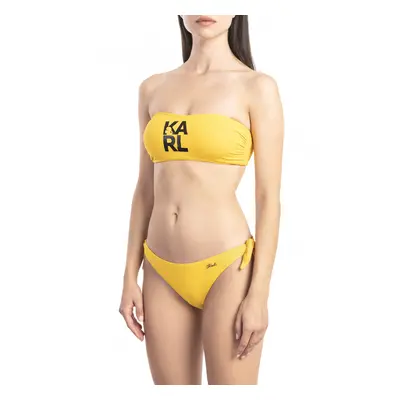 Plavky spodek karl lagerfeld bottom yellow