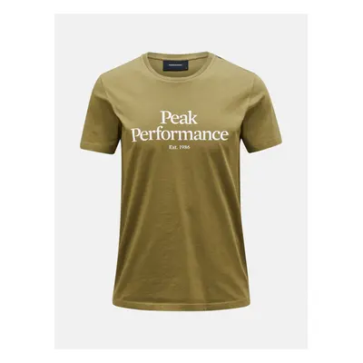 Tričko peak performance m original tee snap green