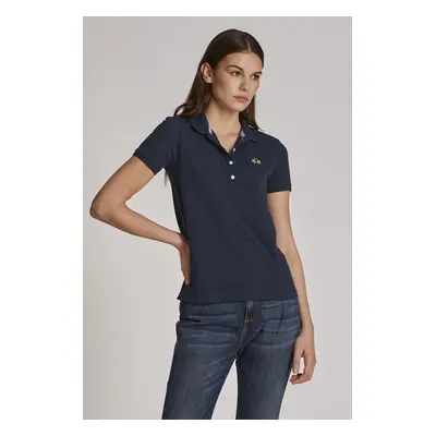 Polokošile la martina woman polo s/s piquet stretch navy