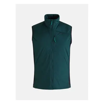 Vesta peak performance m windstopper vest scarab green/blue shadow