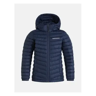 Bunda peak performance jr frost down hood jacket blue shadow/blue shadow