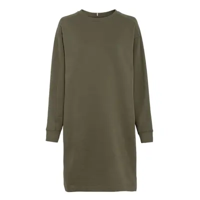 Šaty camel active sweat dress grey olive