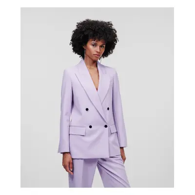 Blejzr karl lagerfeld tailored blazer lavender