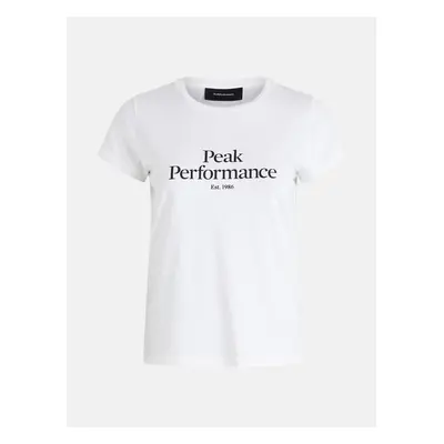 Tričko peak performance w original tee offwhite/iron cast