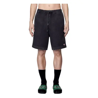 Teplákové šortky diesel d-boxy-ne shorts black