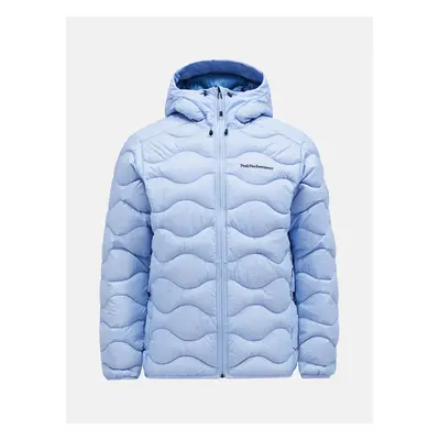 Bunda peak performance m helium down hood jacket amity blue/blue shadow