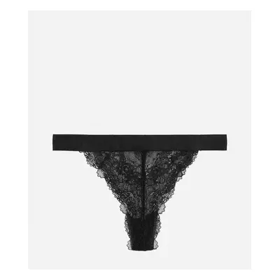 Spodní prádlo karl lagerfeld lace brazilian black7