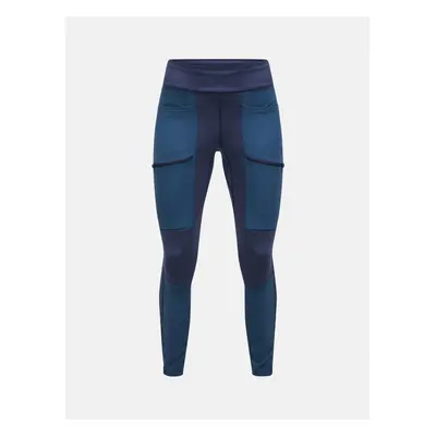 Legíny peak performance w vislight track tights salute blue