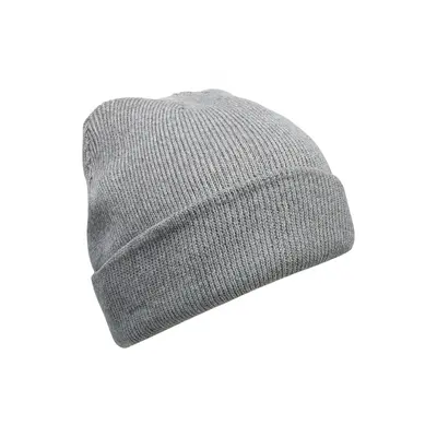 Čepice camel active knitted beanie light grey melange