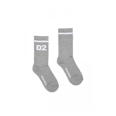 Ponožky dsquared2 socks light grey melange