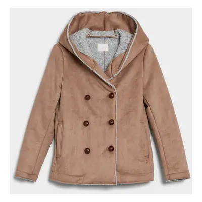 Bunda la martina woman outdoor eco-shearling caramel cafe