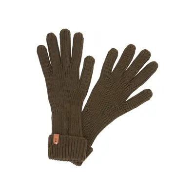 Rukavice camel active knitted gloves grey olive