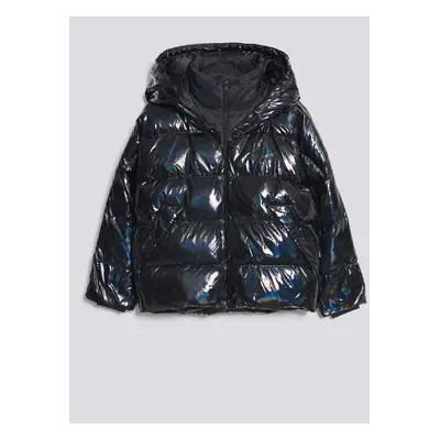 Bunda karl lagerfeld recycled iridescent down jackt iridescent