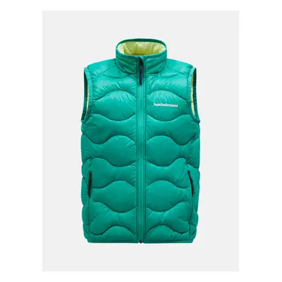 Vesta peak performance jr helium down vest clover green/black