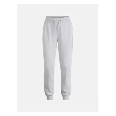 Tepláky peak performance w ease pant mel med grey melange