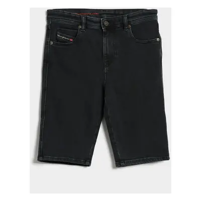 Šortky diesel de-ginny shorts black