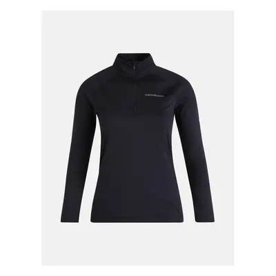 Termo prádlo peak performance w spirit half zip black