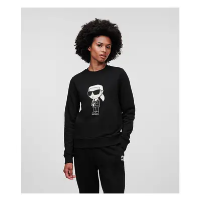 Mikina karl lagerfeld ikonik 2.0 karl sweatshirt black7