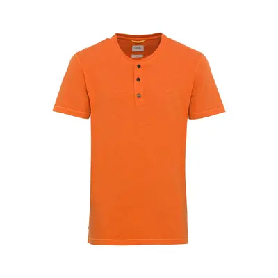 Tričko camel active henley 1/2 arm orange