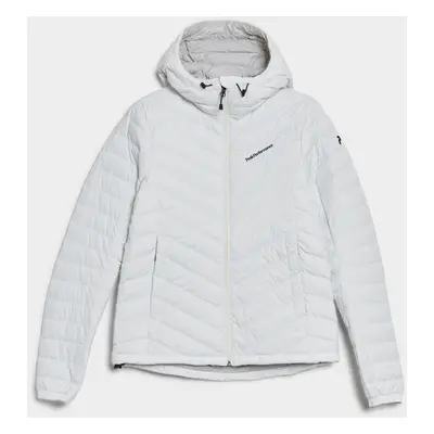 Bunda peak performance w frost down hood jacket offwhite