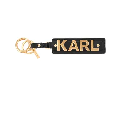 Klíčenka karl lagerfeld k/letters keychain black/gold