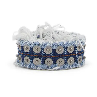 Náramek diesel a-vets c bracelet blue denim