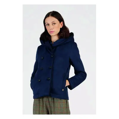 Bunda la martina woman outdoor eco-shearling navy