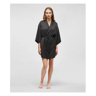 Župan karl lagerfeld kl monogram kimono black2