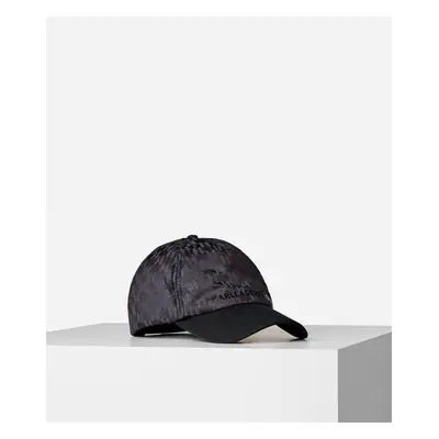 Kšiltovka karl lagerfeld k/monogram refl cap black6