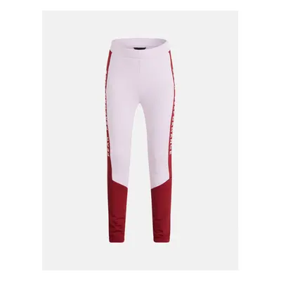 Legíny peak performance jr rider pants cold blush