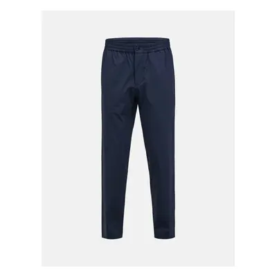 Kalhoty peak performance m stretch drawstring pants salute blue