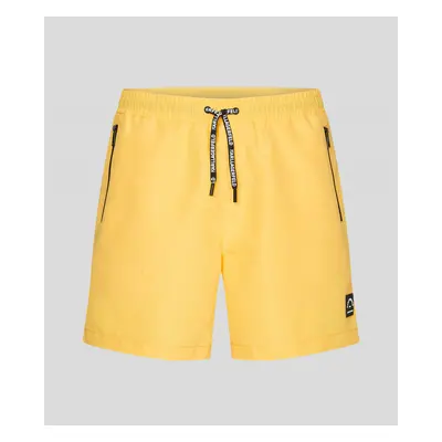 Plavky karl lagerfeld tonal aop med boardshorts banana