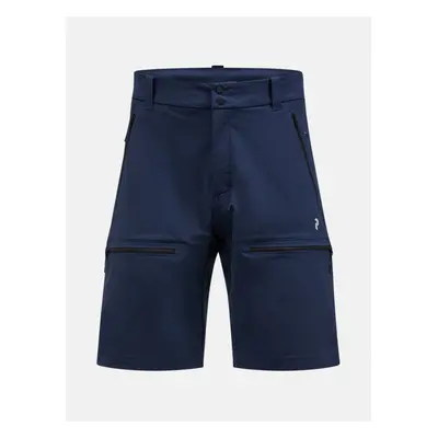 Šortky peak performance m stretch trek shorts blue shadow