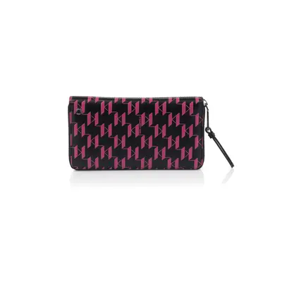 Peněženka karl lagerfeld k/monogram multi cont zip wl black/multi2