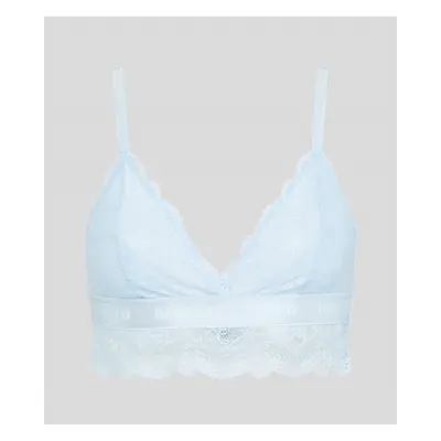 Spodní prádlo karl lagerfeld tailored lace bra light blue2